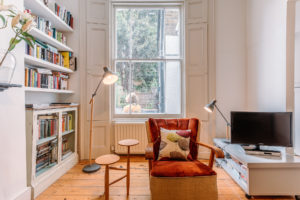 A photo of an immaculate reading room from a property currently under offer at Davies & Davies.