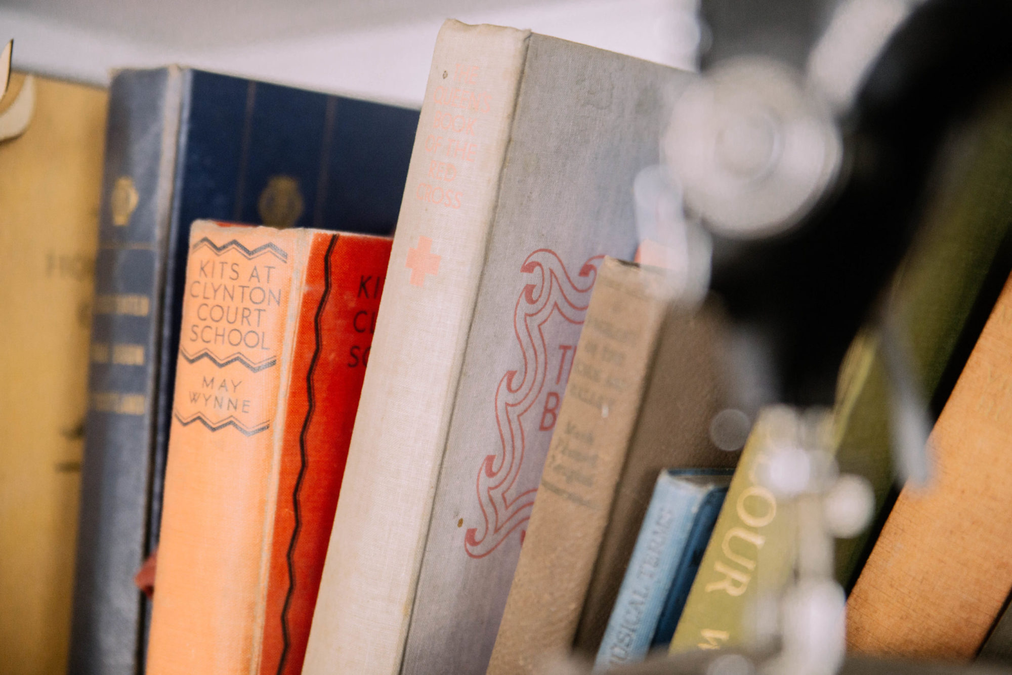 Books on shelf in Davies & Davies office so that the team are getting consistent training to remain in the know