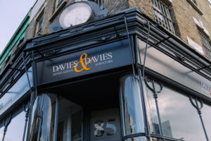 A photo of the Davies & Davies office on Stroud Green Road, North London.