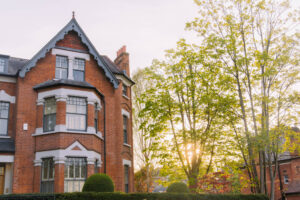 A picture of a period property in Crouch End.