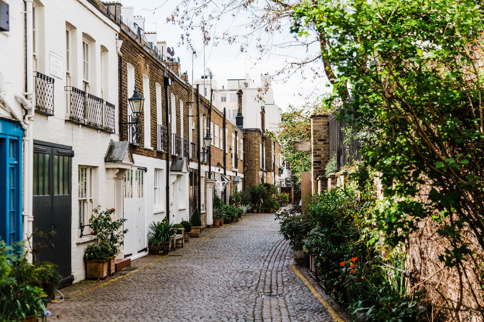 Photo of a London mews